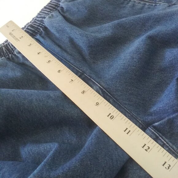 Classic Elements Women's size 6P Blue Capris - Picture 8 of 15